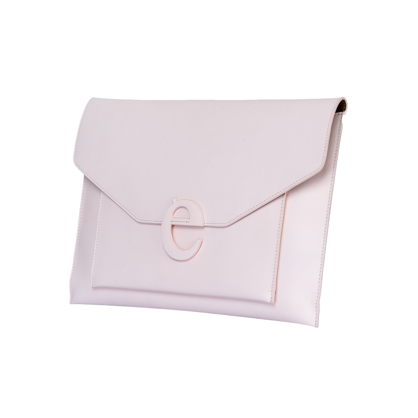 Organic Leather Laptop Sleeve | Baby Pink