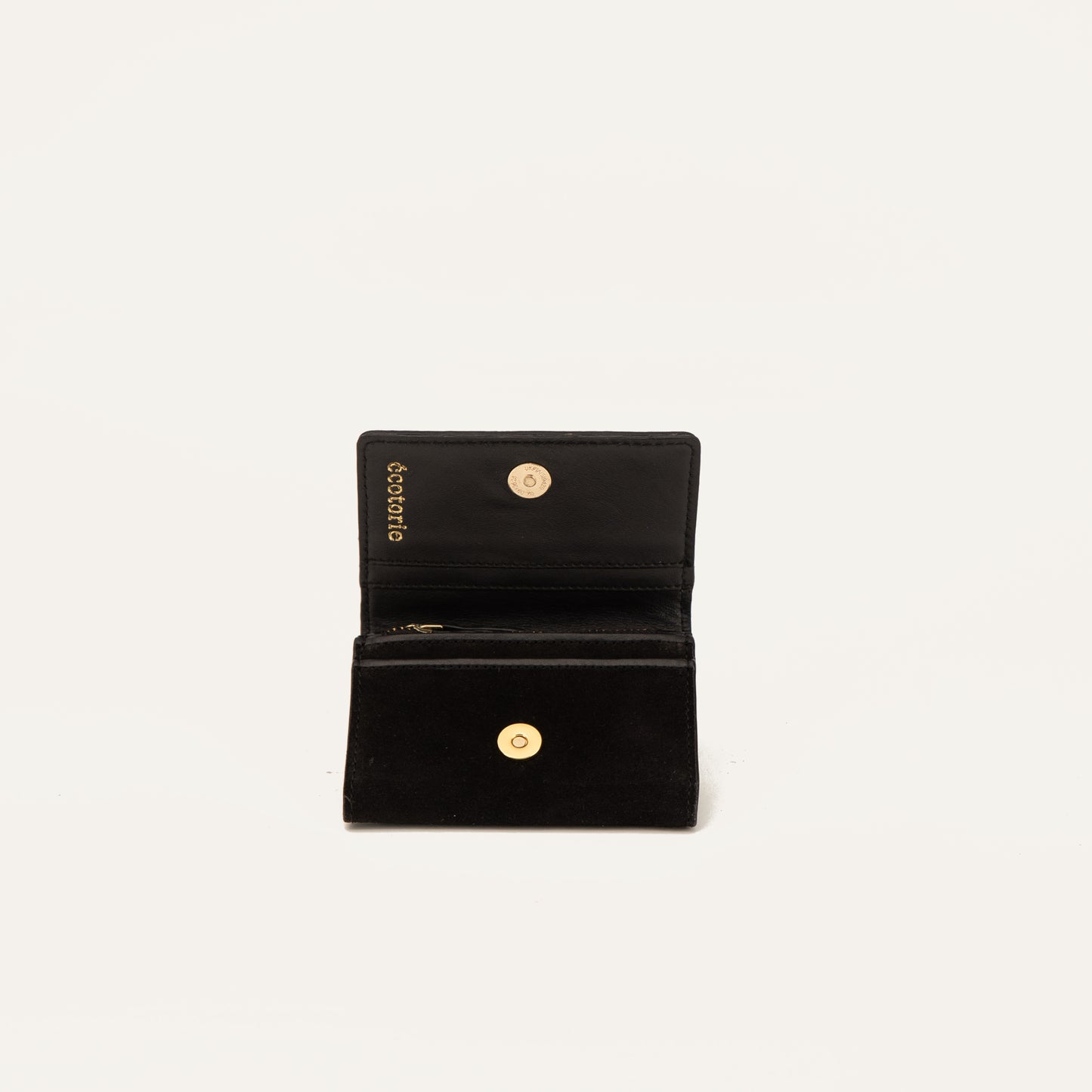 Victoria Zipped Pouch | Black Pony