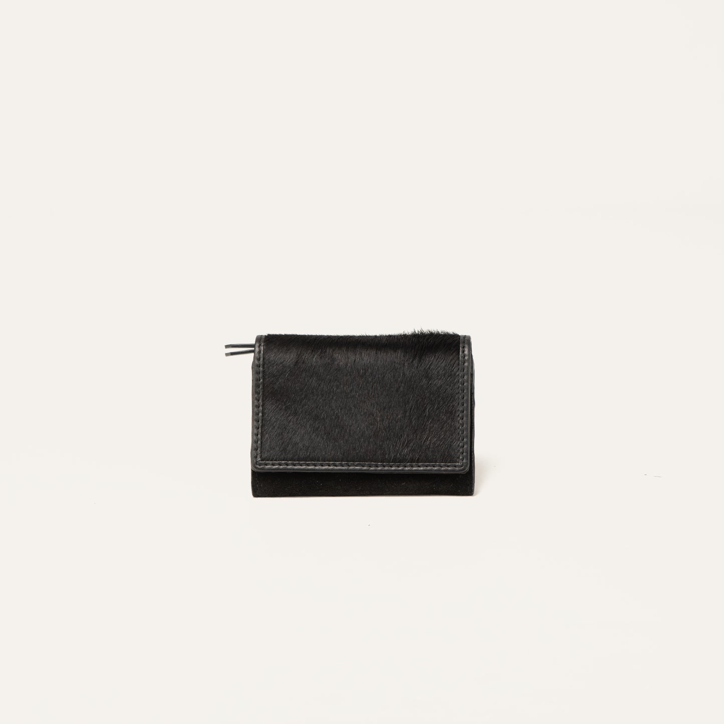 Victoria Zipped Pouch | Black Pony